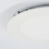Finsrud Lámpara empotrable LED Blanca, 1 luz