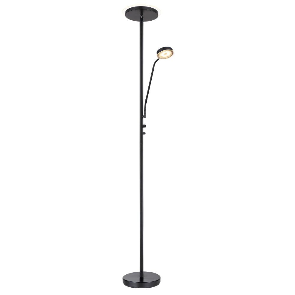 Globo ERNST Lámpara de Pie LED Negro, 1 luz main product photo