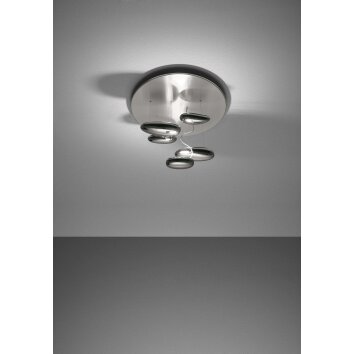 Artemide Mercury Mini Lámpara de Techo LED Cromo, 1 luz