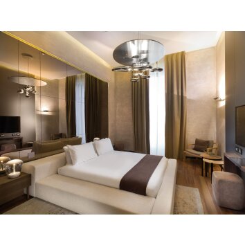 Artemide Mercury Lámpara Colgante LED Cromo, 1 luz