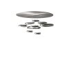 Artemide Mercury Lámpara de Techo LED Cromo, 1 luz