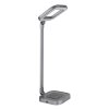 Globo MONACO Lámpara de mesa LED Gris, Blanca, 1 luz, Cambia de color
