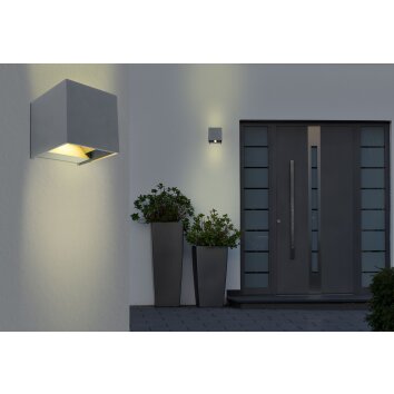 Globo VERONIKA Aplique para exterior LED Antracita, 1 luz