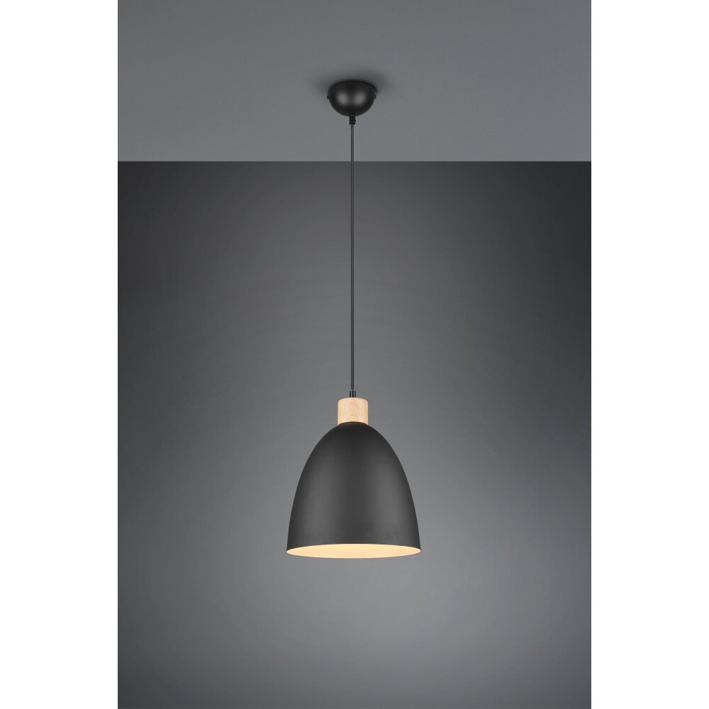 Reality Jagger Lámpara Colgante Negro, 1 luz main product photo