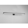 Trio Lino Aplique LED Negro, 1 luz