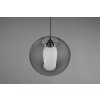 Trio Filo Lámpara Colgante Negro, 1 luz Trio Filo Lámpara Colgante Negro, 1 luz