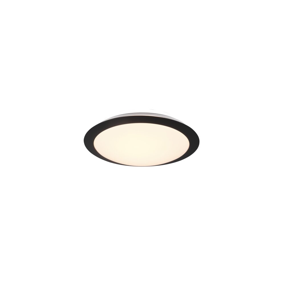 Trio Umberto Lámpara de Techo LED Negro, 1 luz main product photo