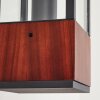 Kiwalik Aplique para exterior Antracita, Transparente, 1 luz