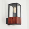 Kiwalik Aplique para exterior Antracita, Transparente, 1 luz