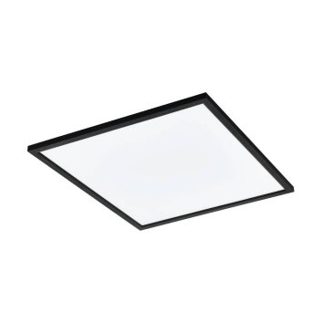 Eglo-Leuchten SALOBRENA-Z Lámpara de Techo LED Negro, 1 luz