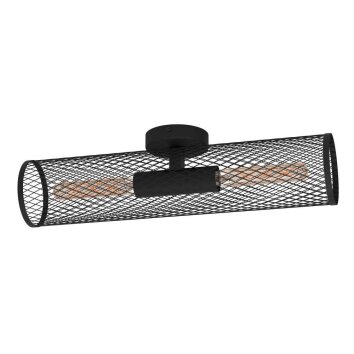 Eglo-Leuchten REDCLIFFE Lámpara de Techo Negro, 2 luces