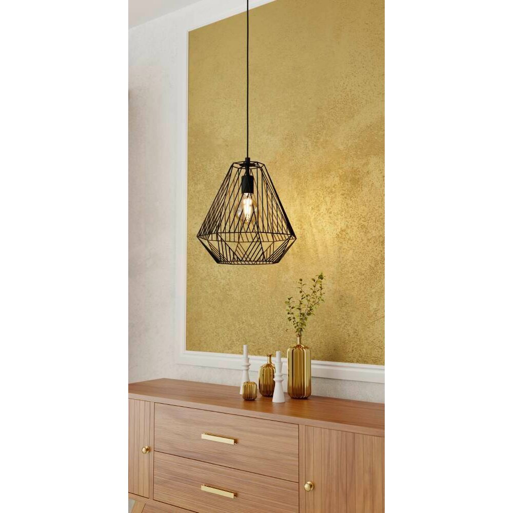 Eglo-Leuchten STYPE Lámpara Colgante Negro, 1 luz main product photo