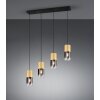 Trio-Leuchten Robin Lámpara Colgante Latón, 4 luces