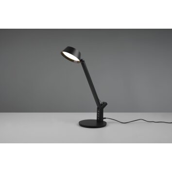 Trio-Leuchten Ava Lámpara de mesa LED Negro, 1 luz