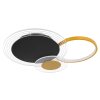 Globo SENNA Lámpara de Techo LED Negro, 1 luz, Mando a distancia