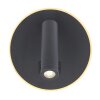 Globo MANY Aplique LED Negro, 1 luz