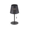 Leuchten-Direkt MANDY Lámpara de mesa LED Antracita, 1 luz