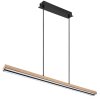 Globo DORO Lámpara Colgante LED Color madera, Negro, 1 luz