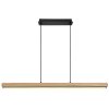 Globo DORO Lámpara Colgante LED Color madera, Negro, 1 luz