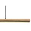 Globo DORO Lámpara Colgante LED Color madera, Negro, 1 luz