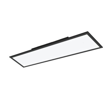 Eglo-Leuchten SALOBRENA-Z Lámpara de Techo LED Negro, 1 luz