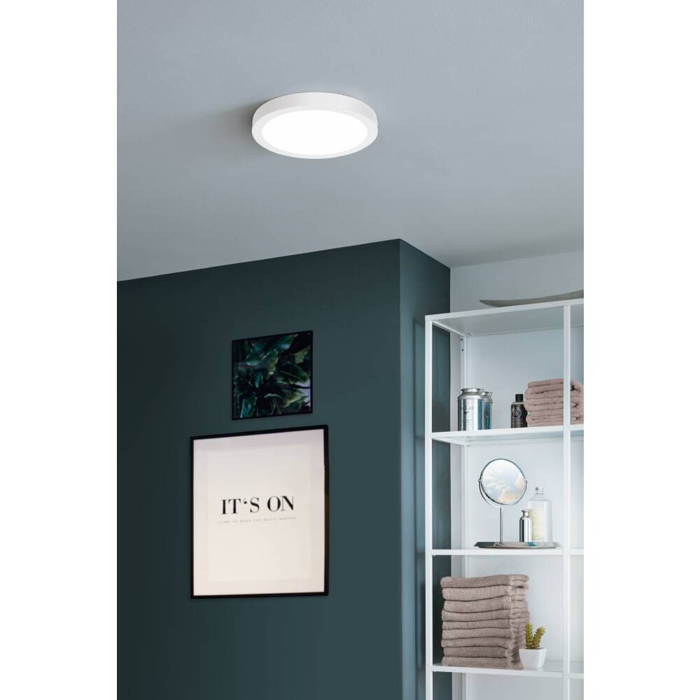Eglo-Leuchten FUEVA-Z Lámpara de Techo LED Blanca, 1 luz main product photo