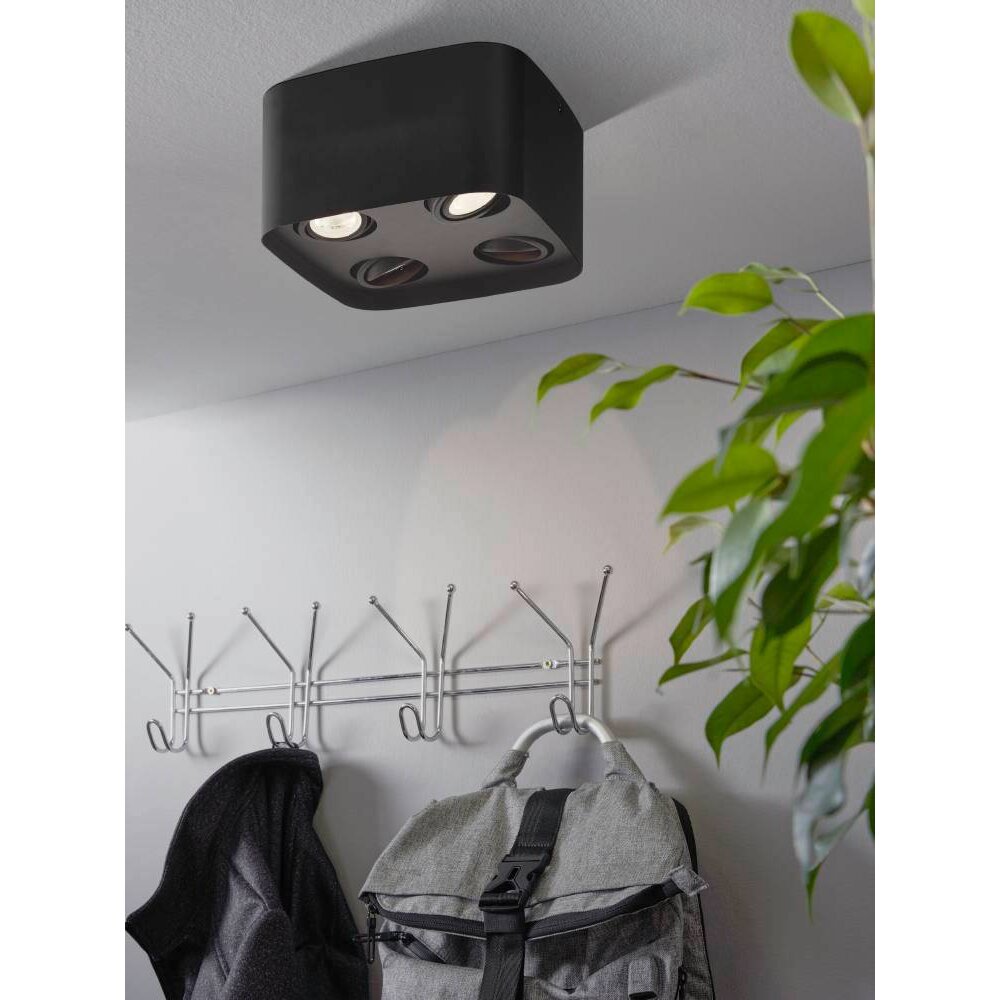 Eglo-Leuchten CAMINALES-Z Lámpara de Techo LED Negro, 4 luces main product photo