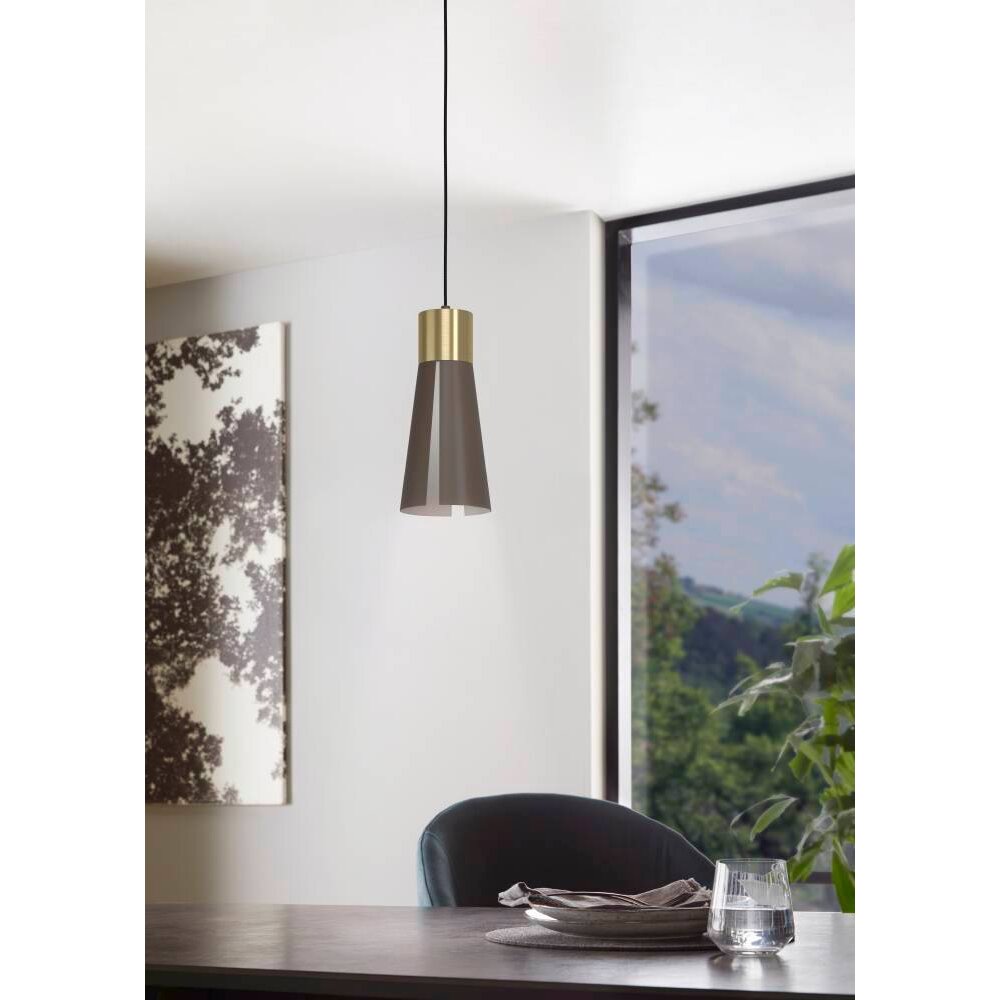 Eglo-Leuchten LOSALOMAS Lámpara Colgante LED Latón, Moca, 1 luz main product photo