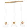 Eglo-Leuchten CERASELLA Lámpara Colgante LED Latón, 3 luces