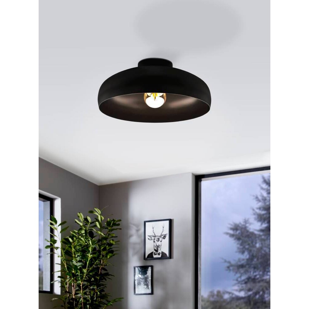 Eglo-Leuchten MOGANO Lámpara de Techo Negro, 1 luz main product photo