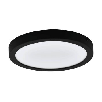 Eglo-Leuchten IDUN Lámpara de Techo LED Negro, 1 luz