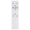 Eglo-Leuchten MONIROTE Lámpara de Techo LED Níquel-mate, 1 luz, Mando a distancia