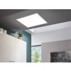 Eglo-Leuchten SALOBRENA-RGBW Lámpara de techo para oficina LED Blanca, 1 luz, Mando a distancia
