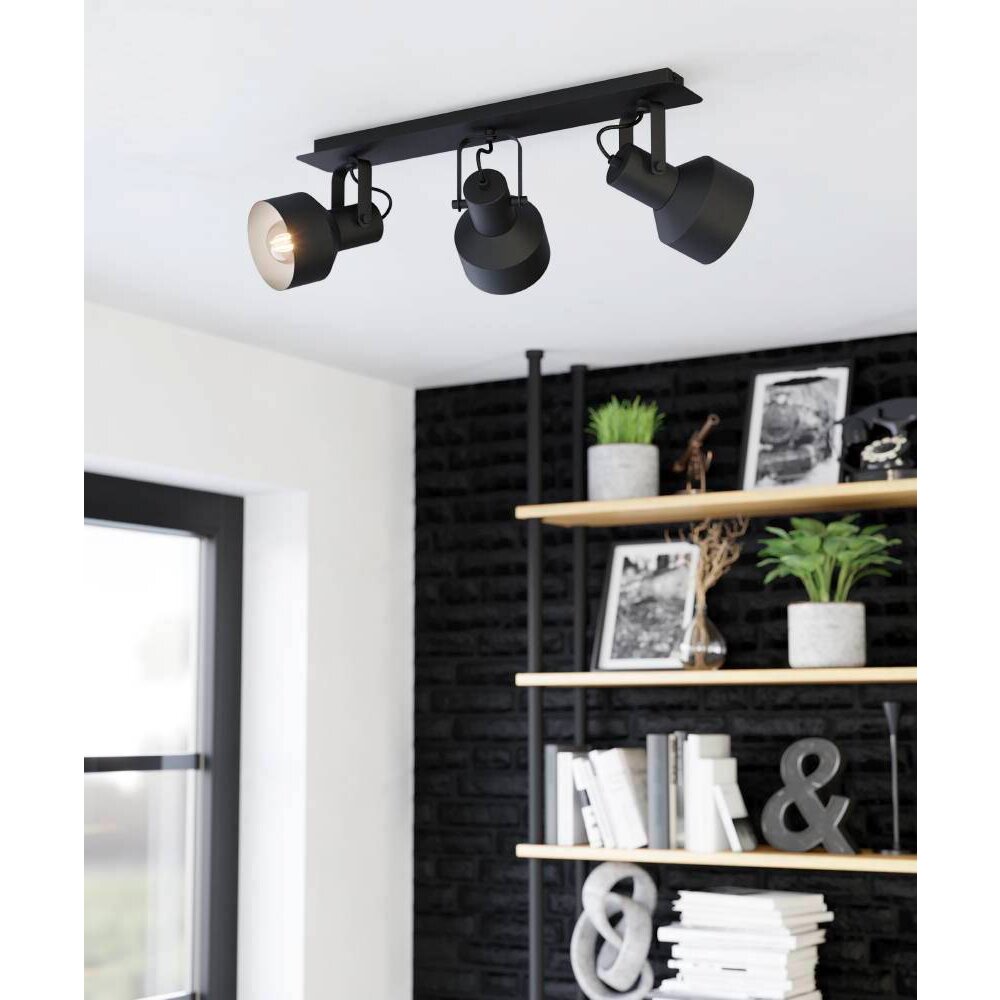 Eglo-Leuchten CASIBARE Lámpara de Techo Negro, 3 luces main product photo