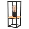 Eglo-Leuchten LIBERTAD Lámpara de mesa Marrón, Negro, 1 luz