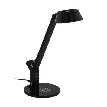 Eglo-Leuchten BANDERALO Lámpara de mesa LED Negro, 1 luz