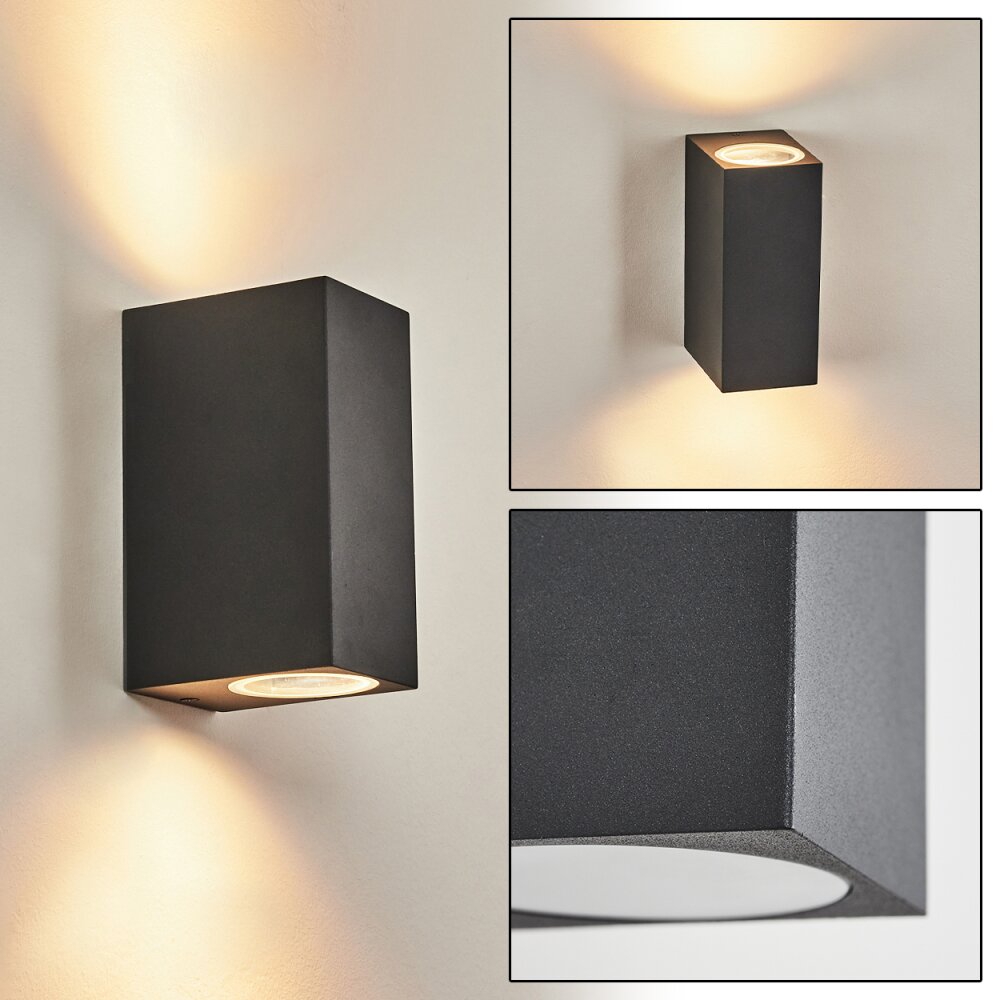 Skaabu Aplique para exterior Negro, Blanca, 2 luces main product photo