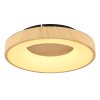 Globo JOLLI Lámpara de Techo LED Color madera, 1 luz, Mando a distancia