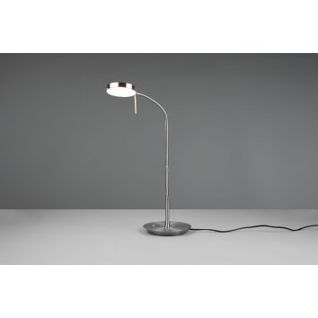 Trio-Leuchten Monza Lámpara de mesa LED Níquel-mate, 1 luz