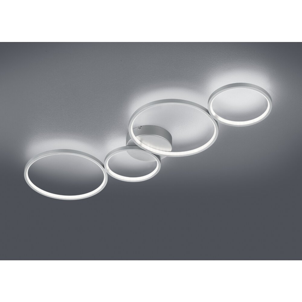 Trio-Leuchten Rondo Lámpara de Techo LED Plata, 1 luz main product photo
