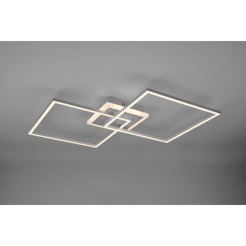 Reality Arribo Lámpara de Techo LED Titanio, 3 luces, Mando a distancia, Cambia de color