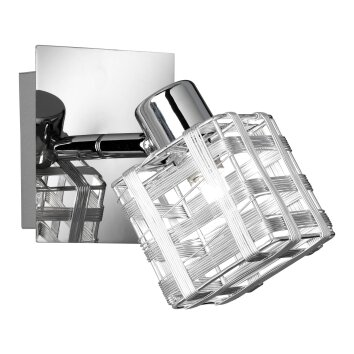 Reality JAIL Aplique Cromo, 1 luz