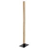 Globo DORO Lámpara de Pie Color madera, Negro, 1 luz
