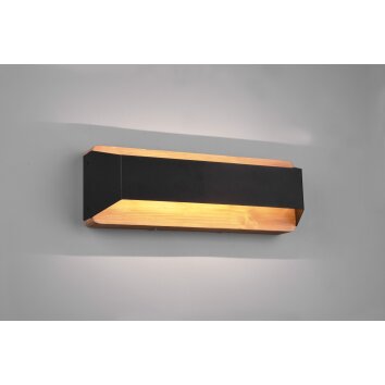 Trio-Leuchten Arino Aplique LED Negro, 1 luz