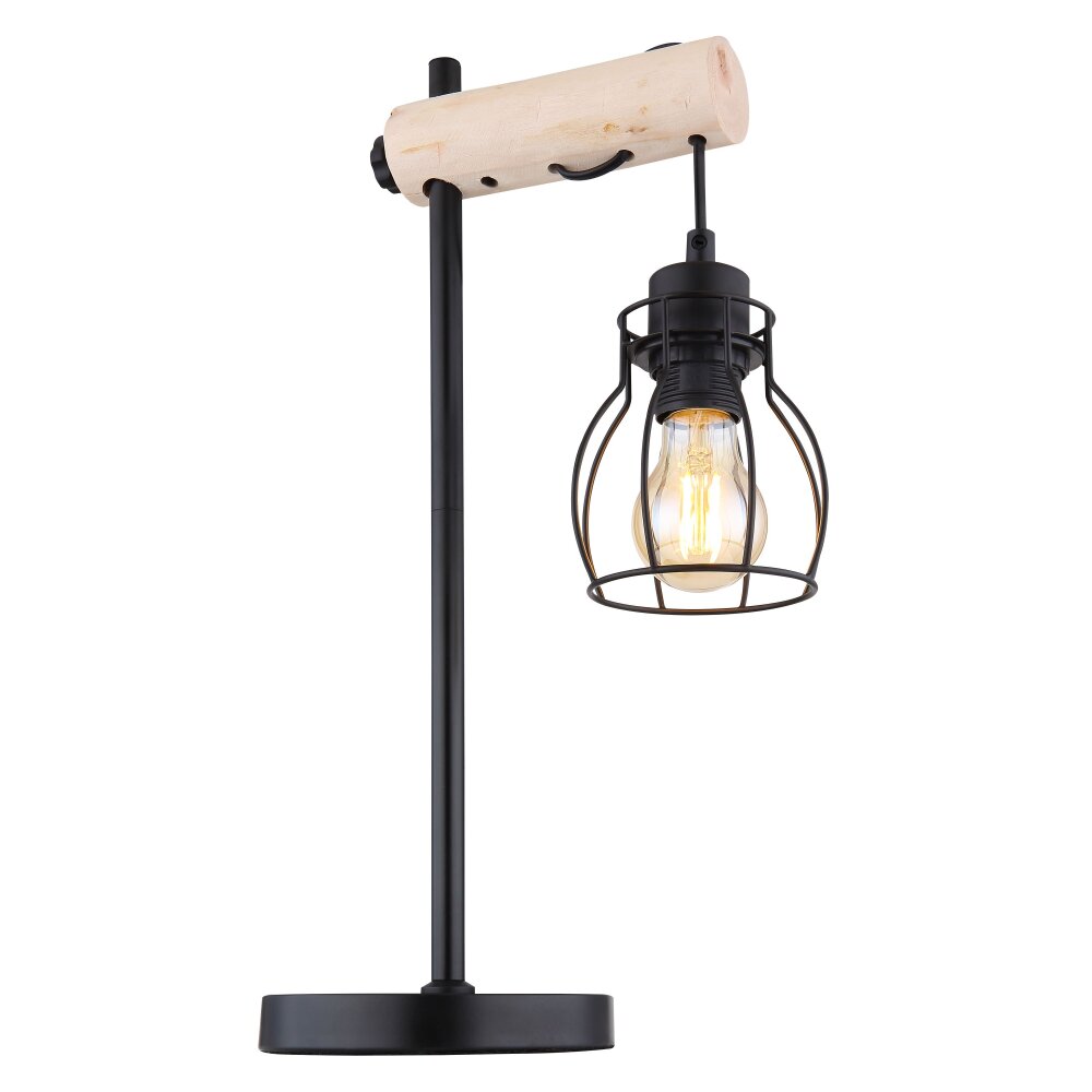 Globo MINA Lámpara de mesa Negro, 1 luz main product photo