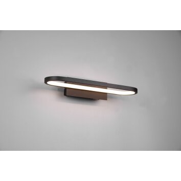 Trio-Leuchten Gianni Aplique LED Negro, 1 luz