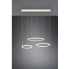 Trio-Leuchten Morrison Lámpara Colgante LED Blanca, 1 luz