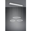 Trio-Leuchten Morrison Lámpara Colgante LED Blanca, 1 luz