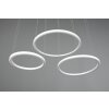 Trio-Leuchten Morrison Lámpara Colgante LED Blanca, 1 luz