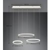 Trio-Leuchten Morrison Lámpara Colgante LED Blanca, 1 luz